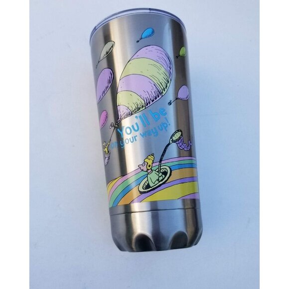 Dr. Suess You’ll Be On Your Way Up! Stainless Steel Insulated Tumbler 20 oz NEW - Picture 6 of 6